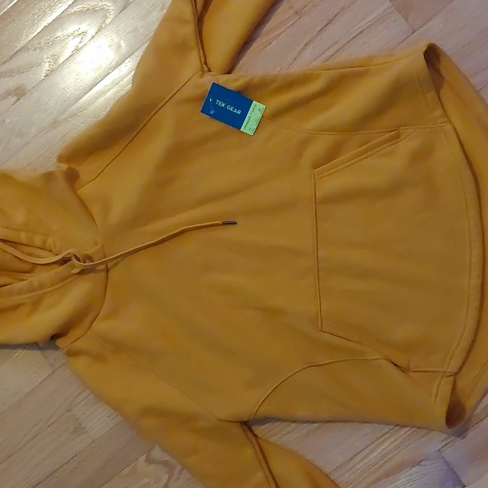 Yellow Hoodie. Size Medium